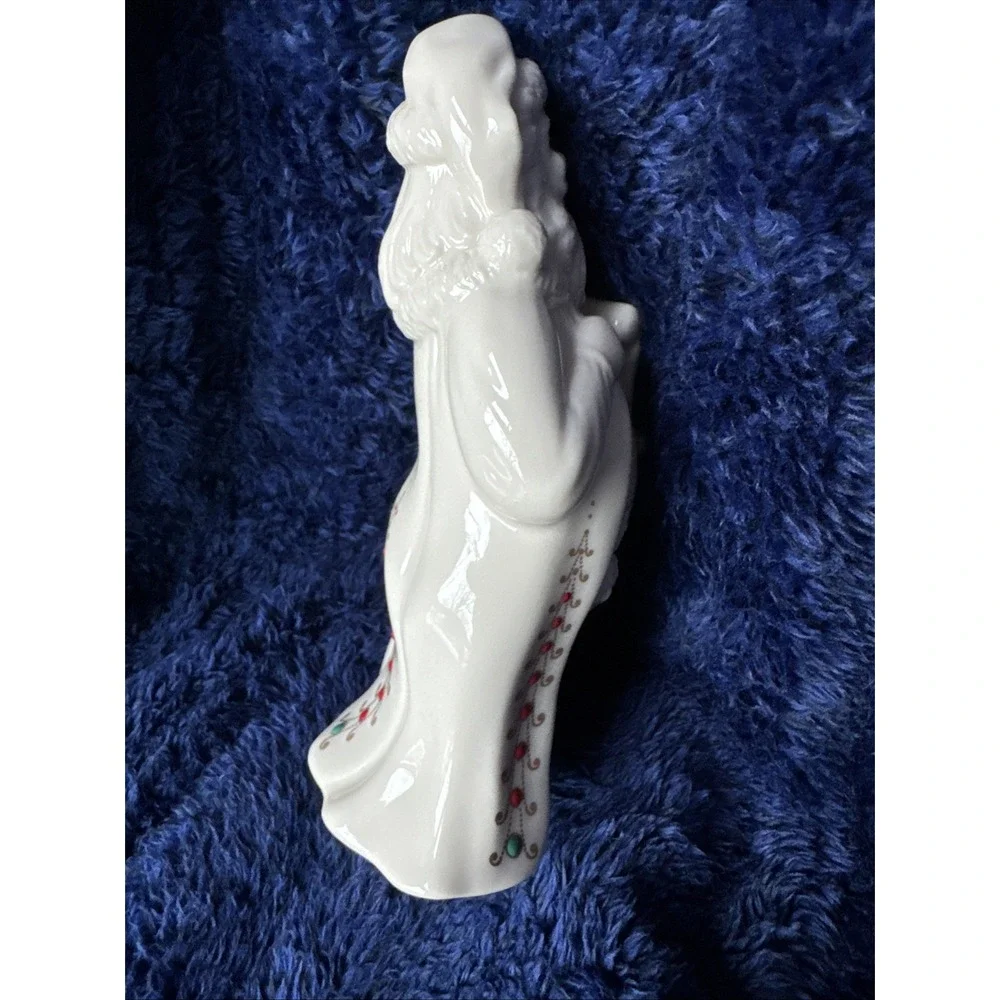 Lenox China‎ Jewels Santa with Scroll 7